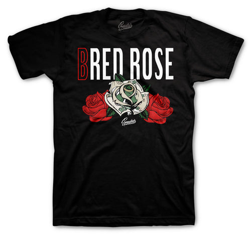 Retro 11 IE Bred Red Rose Shirt