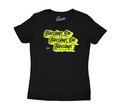 ladies shirt collection matches the yeezy 700 phosphor sneaker