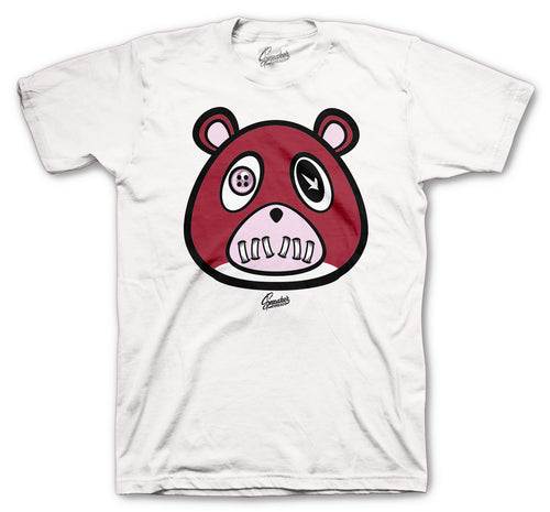 Retro 5 Pink Foam ST Bear Shirt