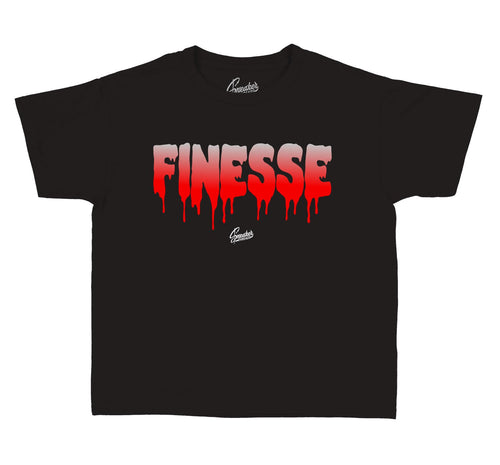 retro 11 bred sneaker collection has matching kids tees