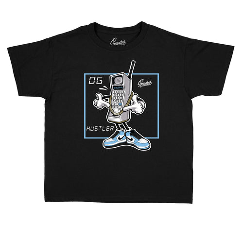 Kids - University Blue 1 OG Huslter Shirt