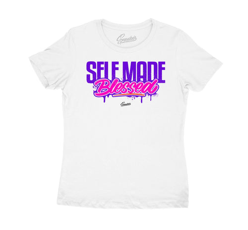 Barely Grape Retro 3s matching women tee collection 