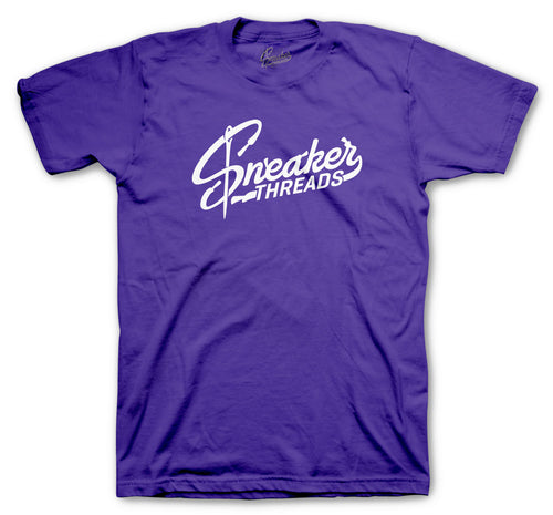 Tee collection for men made to match the Jordan 4 metallic purple shoes