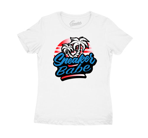 Womens - NC To CHI 1 Sneaker Babe Palms Shirt