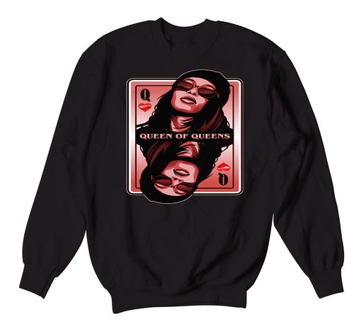 Retro 6 Carmine Queens Sweater