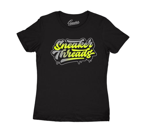 T shirt collection designed for ladies designed to match  perfectly with the retro sneaker collection 