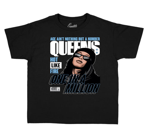 Kids - University Blue 1 Queens Shirt