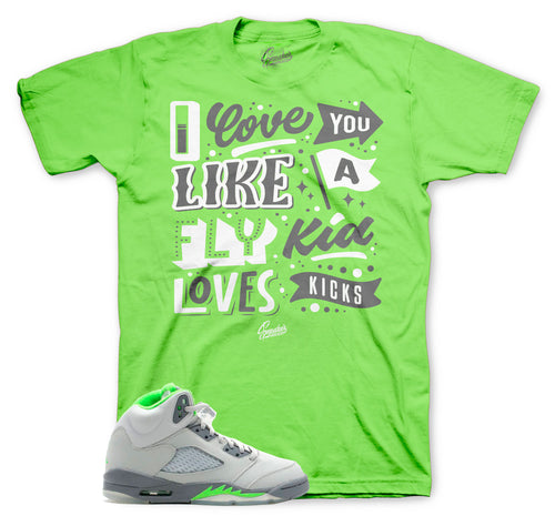 Air Jordan 5 Green Bean