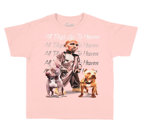 Gold Hoops Jordan 6 sneakers to go with kids t shirt collection 