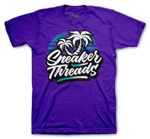 sneaker Jordan 5 grape purple shirts 