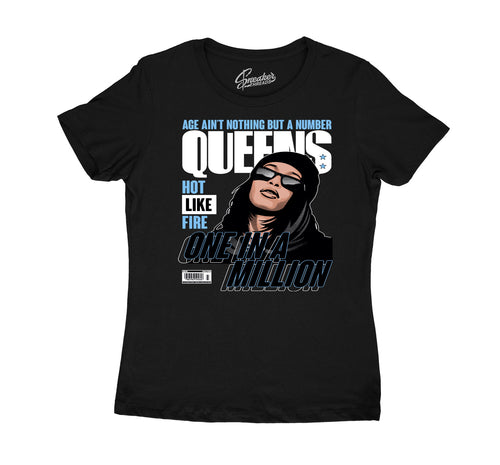 Womens - University Blue 1 Queens Shirt