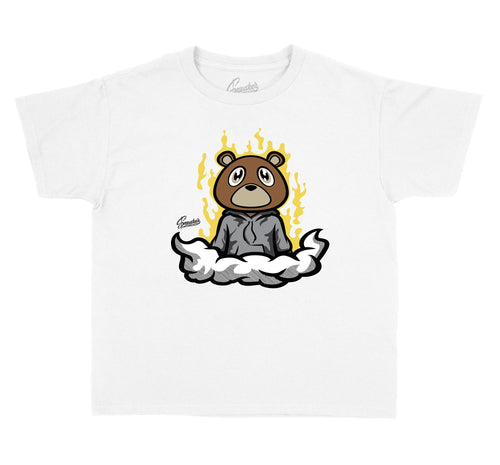 Alvah 700 Yeezy sneaker collection matching with kids shirts