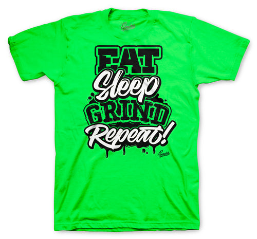 Retro 6 Electric Green Daily Routine Shirt