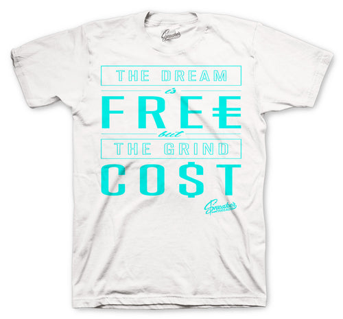 Aurora Green Jordan 13 sneaker collection matches with mens tee collection 