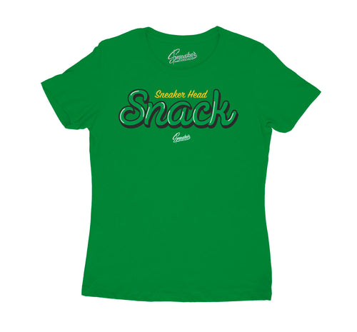 Womens shirt created to match the Jordan 10 Seattle sneaker