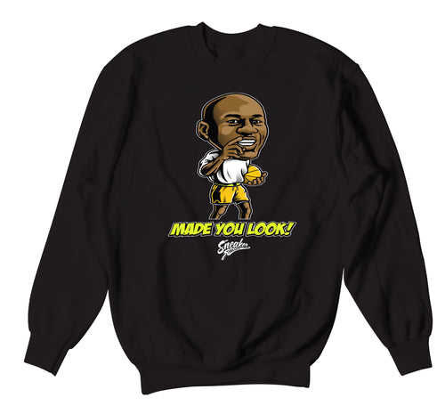 Volt Gold Jordan 1 sneaker collection matching sweaters