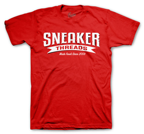 gym red Jordan sneaker have matching mens t shirt