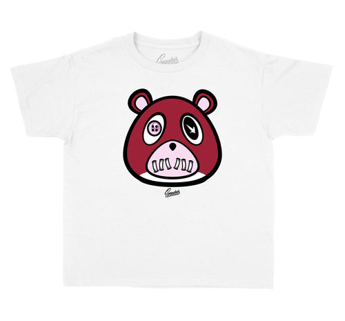 Kids - Pink Foam 5 ST Bear Shirt