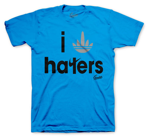 700 Bright Cyan Haters Shirt