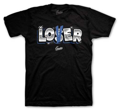 Retro 1 Dark Marina Blue Lover Loser Shirt
