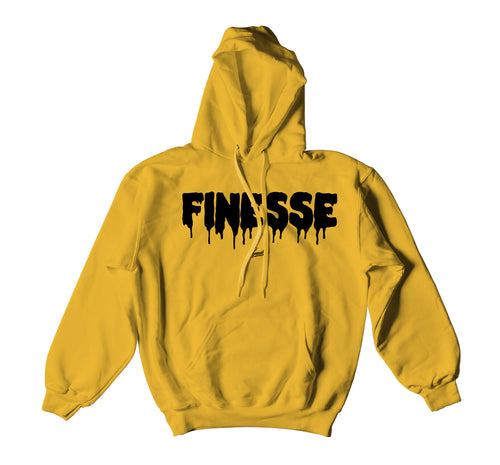 hoody to match Jordan 9 university gold sneakers