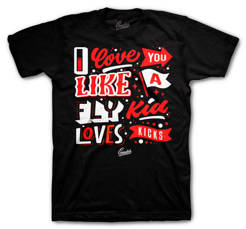 Fire Red Jordan 4 sneaker collection to match .shirts