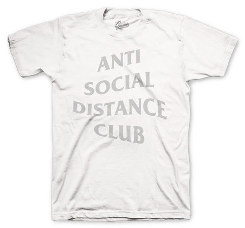 Retro 1 Neutral Grey Social Distance Shirt