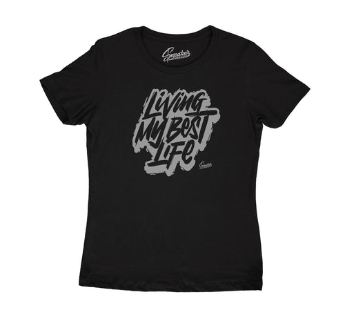 Jordan 4 pony hair matching womens tee collection 