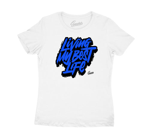 Racer Blue JORDAN 4 WOMENS TEES