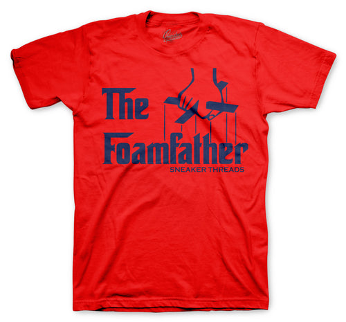 Foamposite Blue Foamfather Shirt