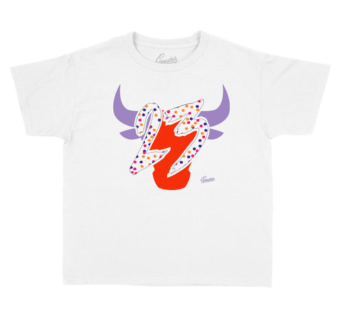 Easter Jordan 5 sneaker collection matches kids tee collection 
