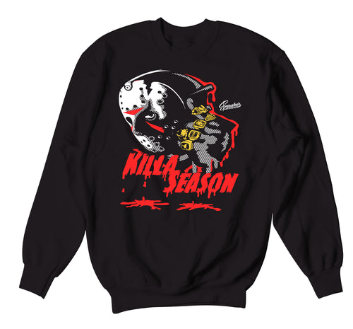 Retro 4 Fire Red Killa Season Sweater