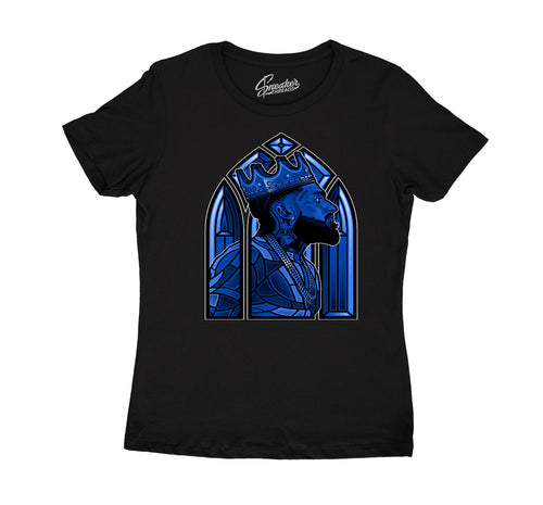 Jordan 13 hyper royal matches ladies tees 
