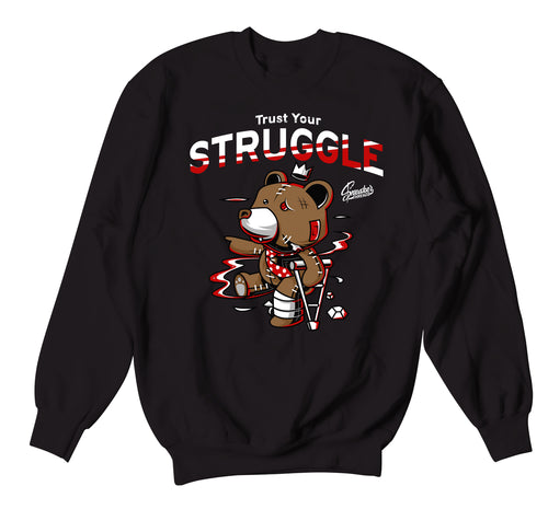 Retro 6 Carmine Trust Your Struggle Sweater