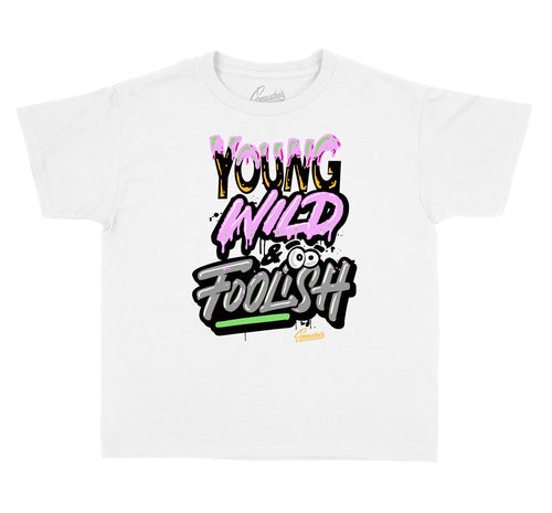 shirt collection for kids match the Jordan 7 hare 2.0 sneaker collection 