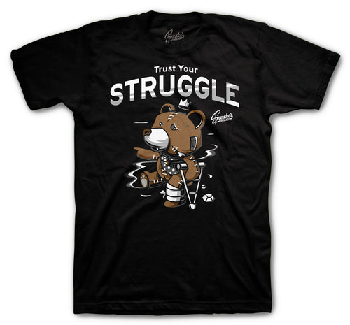 Retro 5 Anthracite Trust Your Struggle Shirt