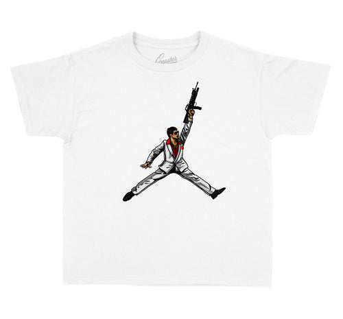 Kids - Fire Red 4 Air Tony Shirt