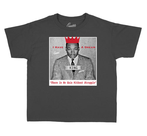 Kids t shirt collection matching with Jordan 13 red flint sneaker collection 