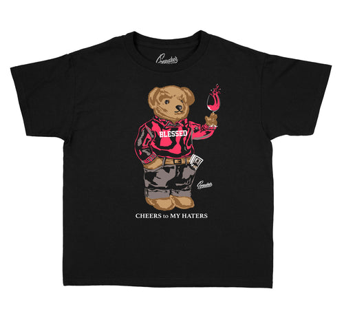 Kids Tee collection to match the Jordan 4 taupe haze sneaker collection 
