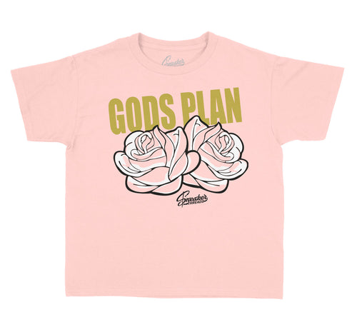 Gold Hoops Jordan 6 sneaker collection to match with kids clothing