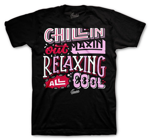 Retro 5 Pink Foam Chillin Shirt