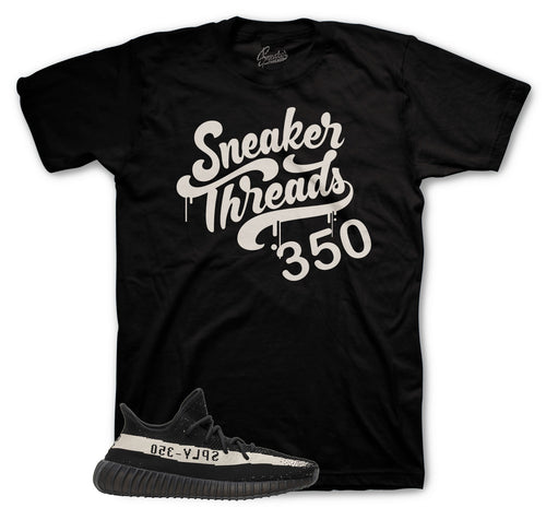 White Oreo Yeezy 350 sneakers matching Shirts | Matching T shirts