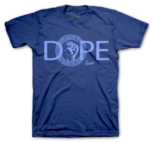 Retro 12 Indigo DPE Gods Shirt