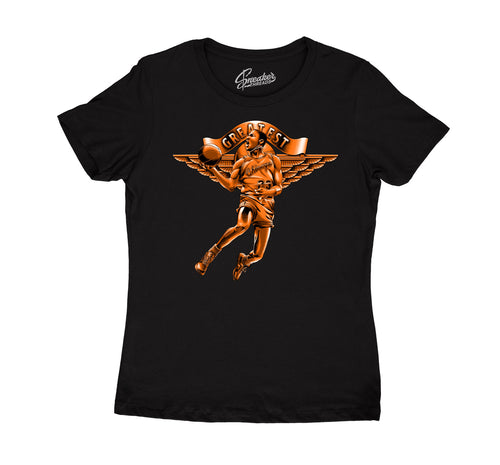 Womens - Electro Orange 1 Greatest Shirt