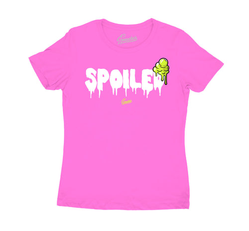 Lemon Venom Jordan matching ladies shirts