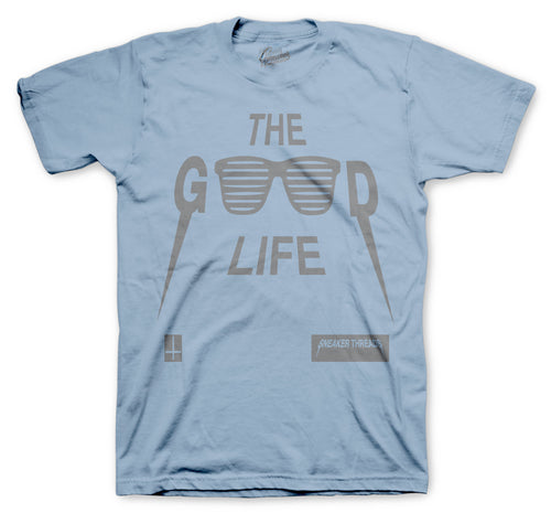 God Life shirt to match New Hospital Blue Yeezys