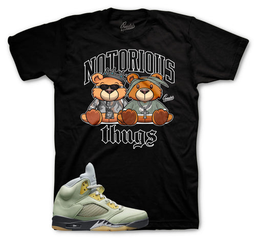 Jade horizon Jordan 5 Sneaker Tees