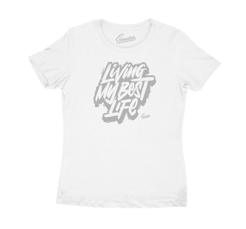 Ladies tee collection matching with the Jordan 1 tokyo sneaker collection 