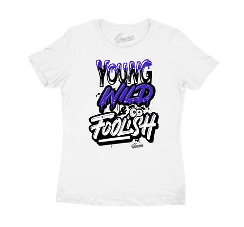 Womens - Purple Metallic 4 Young Wild Shirt