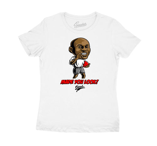 Jordan 12 dark grey sneaker matching tees for ladies